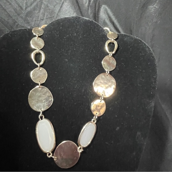 Sequin Silver Necklace - Picture 5 of 5